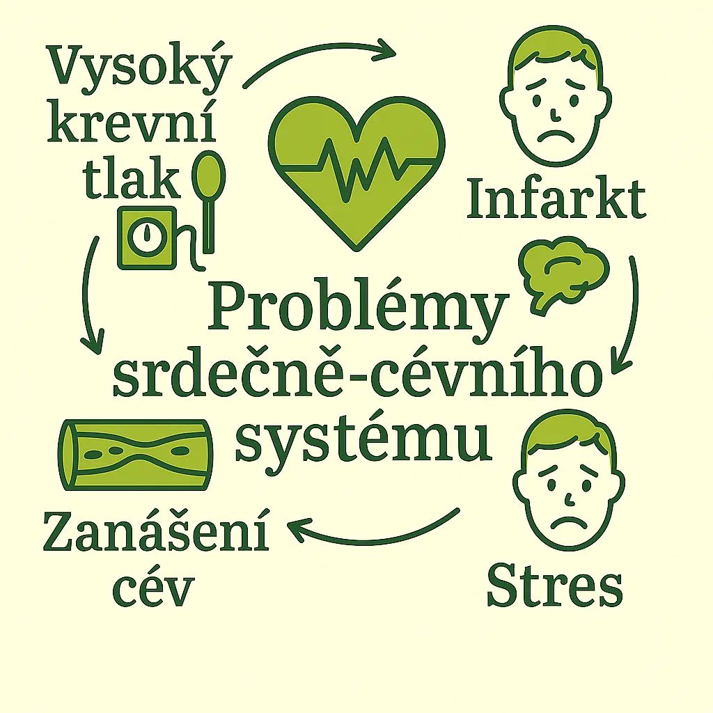 Graf Problémy srdečně cévního systému